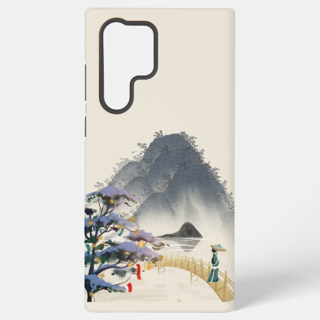Mountains phone case (Back)
