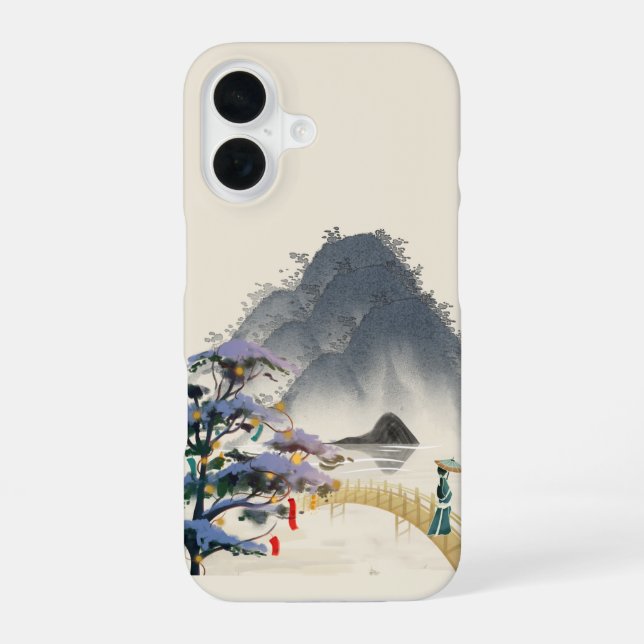 Mountains phone case  (Back)