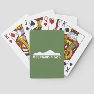 Mountains Please Playing Cards