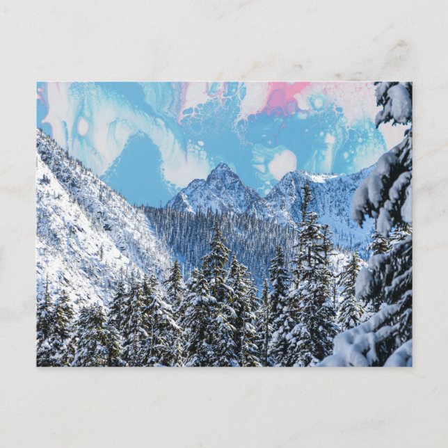 mountains postcard (Front)