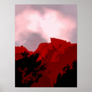 MOUNTAINS POSTER