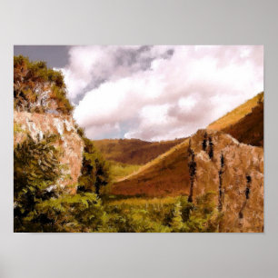 MOUNTAINS POSTER