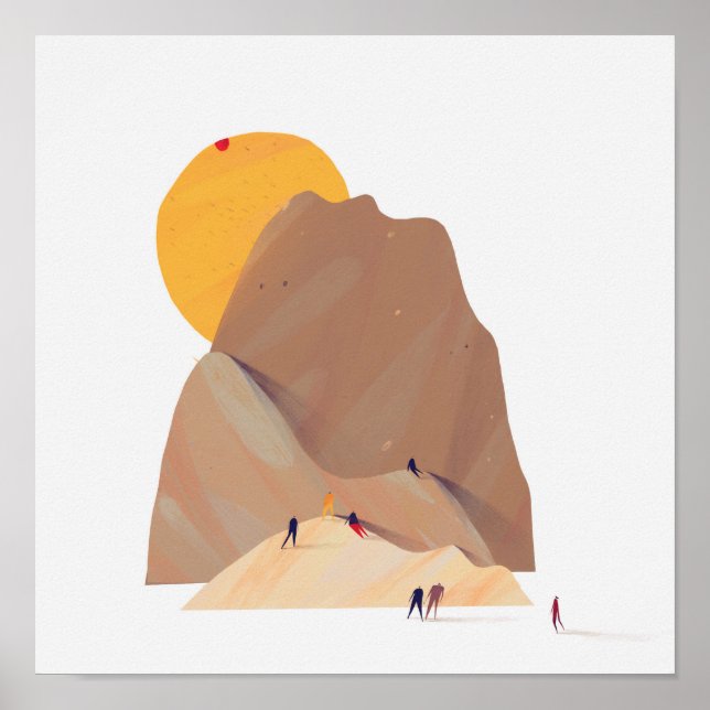 Mountains Poster (Front)