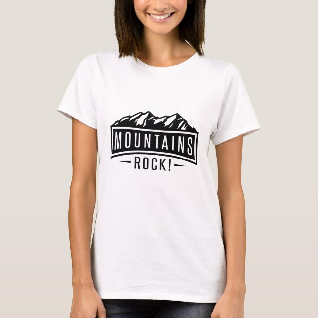 Mountains Rock T-Shirt (Front)