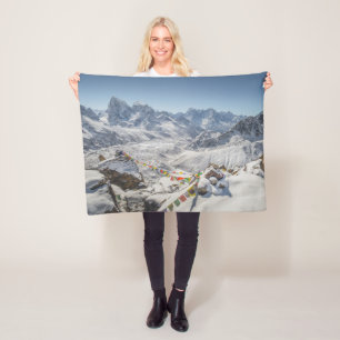 Mountains Rocky Mountains, Colorado Fleece Blanket