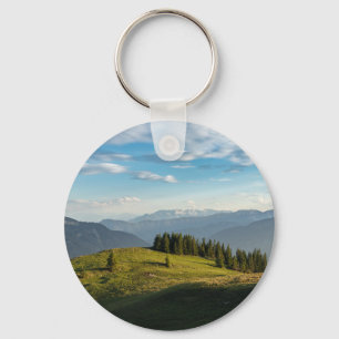 Mountains   Spitzingsee Lake, Swiss Alps Keychain