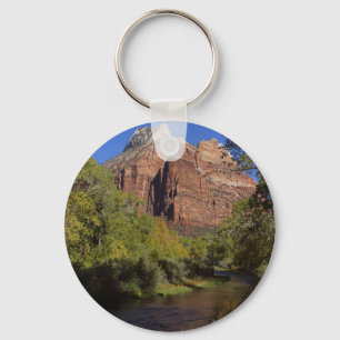 Mountains Streams Zion Keychain