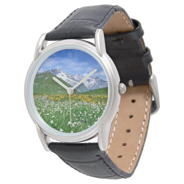 Mountains | Swiss Alps Valley Spring Watch (Angled)