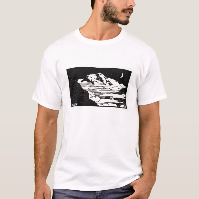 Mountains T-Shirt (Front)
