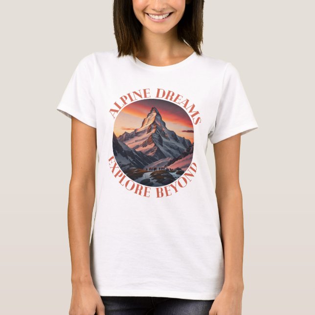 mountains T-Shirt (Front)