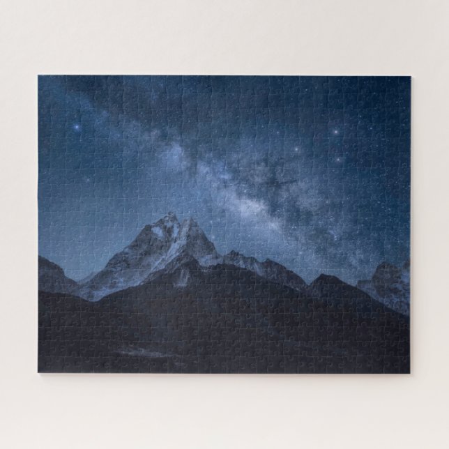 Mountains | Thamserku Mountain, Nepal Jigsaw Puzzle (Horizontal)