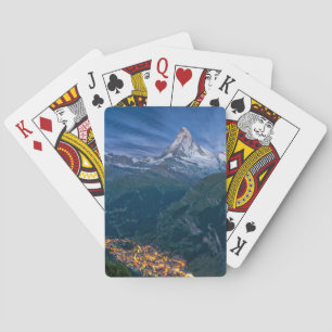 Mountains   The Matterhorn, Zermatt, Swiss Alps Playing Cards