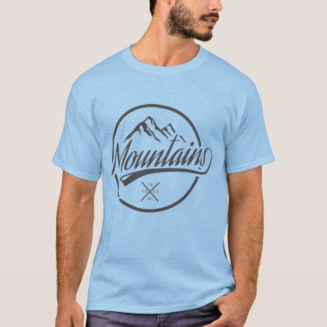Mountains tshirt (Front)