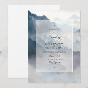 Mountains Wedding Invitation