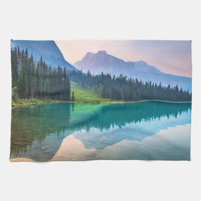Mountains | Yoho National Park, British Columbia Kitchen Towel (Horizontal)