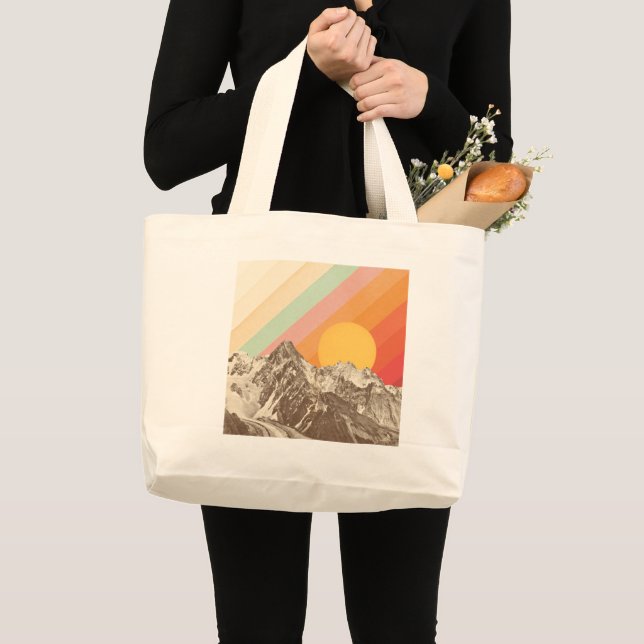 Mountainscape 1 | Florent Bodart Large Tote Bag (Front (Product))