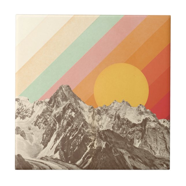 Mountainscape 1 | Florent Bodart Tile (Front)