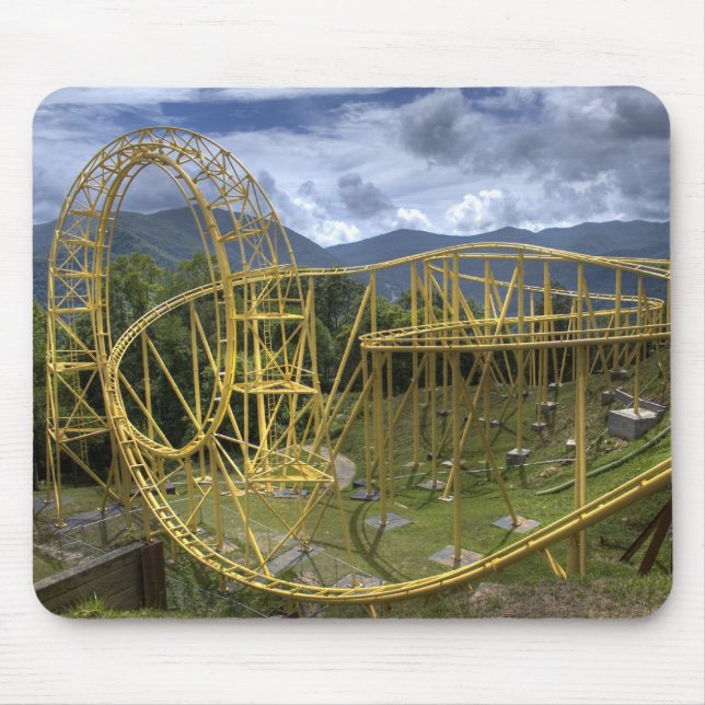 "Mountaintop Coaster" Mousepad (Front)