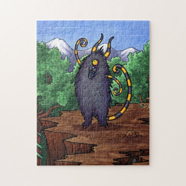 Mountaintop Monster - Feeping Creatures puzzle (Vertical)