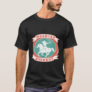 Mounted Archery Equestrian Woman Archer T-Shirt