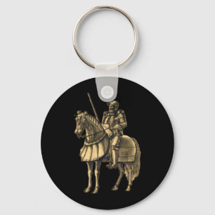 Mounted Knight Keychain