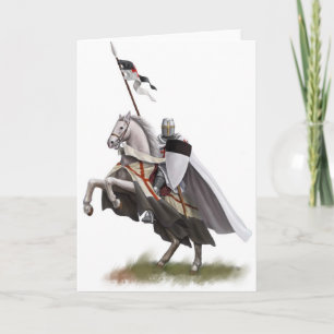 Mounted Knight Templar Card