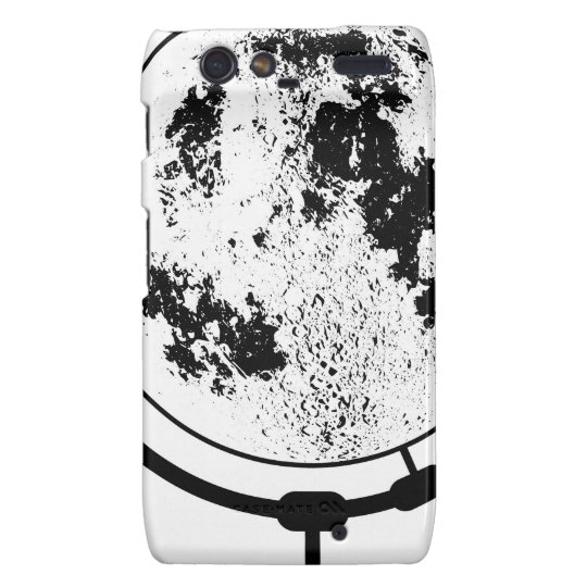 Mounted Lunar Globe On Rotating Swivel Droid RAZR Cases