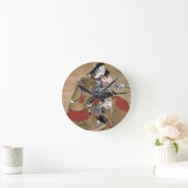 Mounted Samurai Round Clock (Home)