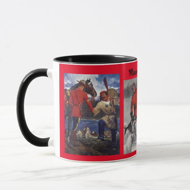 "Mountie Mug" Mug (Left)