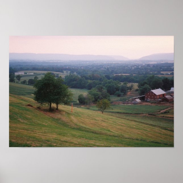 Mountville Pass, Middletown Valley, MD (small) Poster (Front)