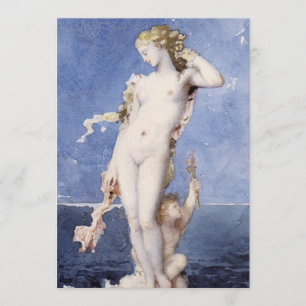 Moureau Aphrodite Birth of Venus Invitation