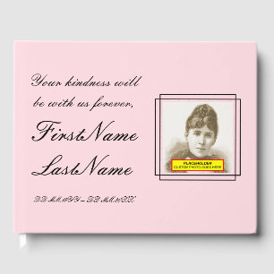 Mournful and Conservative Wake Service Guest Book