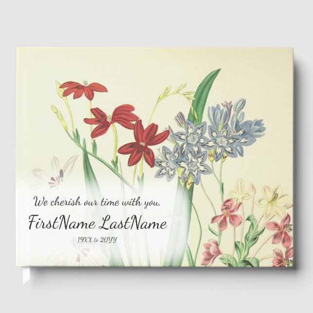 Mournful, Conservative, Memories Guestbook (Front)
