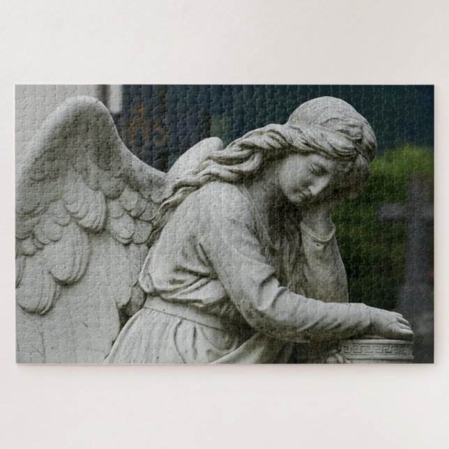 mourning angel puzzle (Horizontal)
