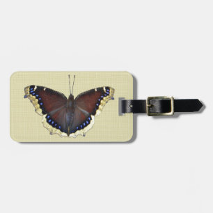 Mourning Cloak Butterfly - Nymphalis antiopa Luggage Tag