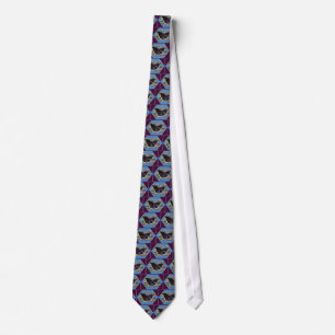 Mourning Cloak Butterfly Tie