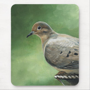 Mourning Dove Art Mouse Pad