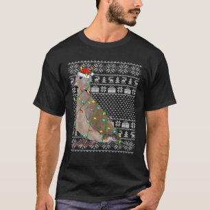 Mourning Dove Bird Lover Santa Ugly Mourning Dove T-Shirt