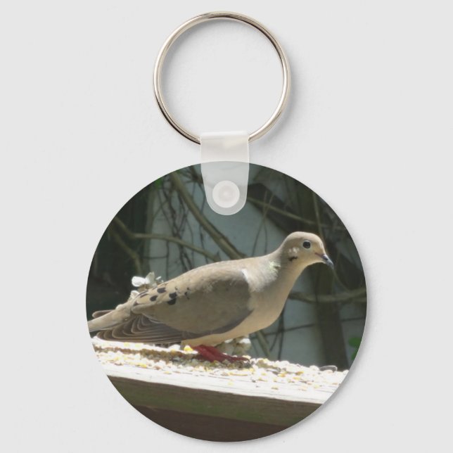 Mourning Dove Keychain (Front)