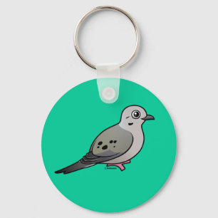 Mourning Dove Keychain