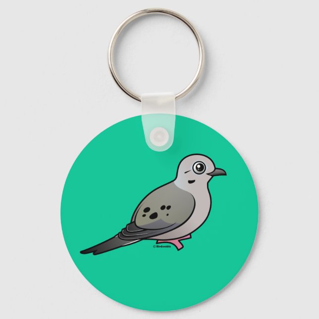 Mourning Dove Keychain (Front)