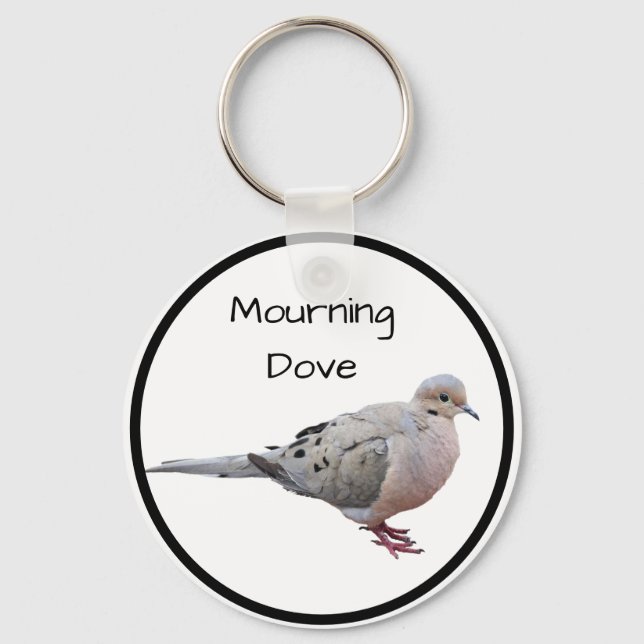 Mourning Dove Keychain (Front)