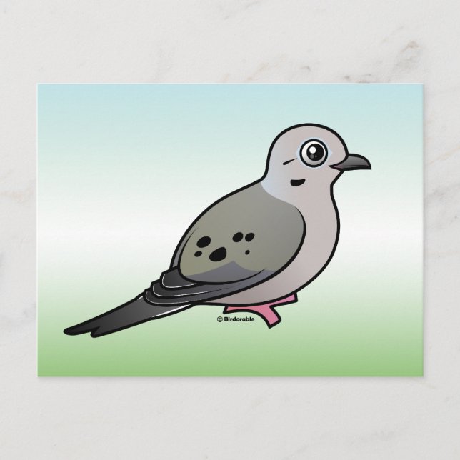 Mourning Dove Postcard (Front)