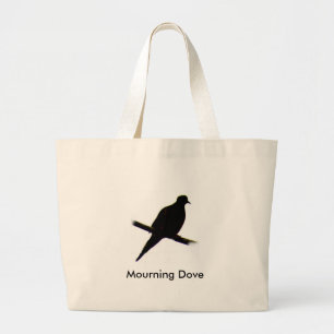 Mourning Dove silhouette Bag