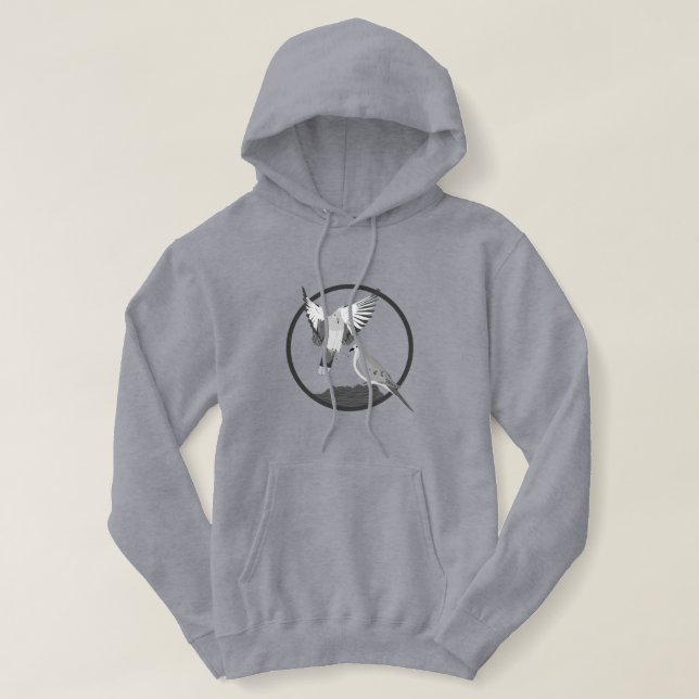 Mourning Doves - Wildlife Circle Series Hoodie (Design Front)
