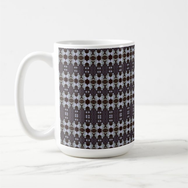 Mourning Tree Bark Patterned Coffee Mug (Left)