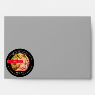 Mourning with Angel / Memorial, Funeral Envelope D