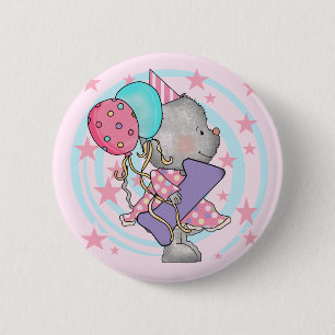 Mouse 1st Birthday T-shirts and Gifts 2 Inch Round Button