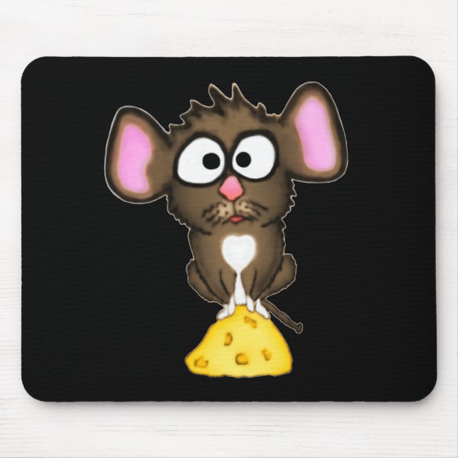 Mouse and Cheese Mousepad (Front)