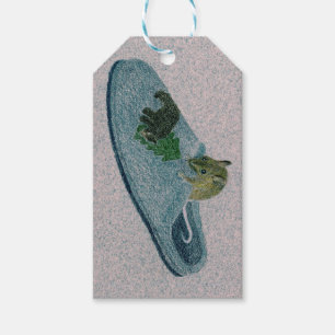 Mouse and Slipper Gift Tags